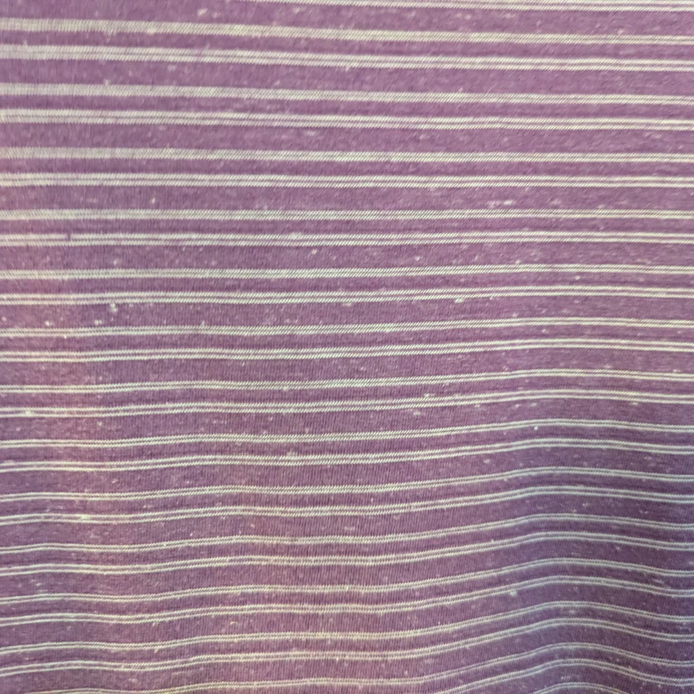 croft & barrow Purple Striped Short Sleeve Tee - Picture 2 of 9